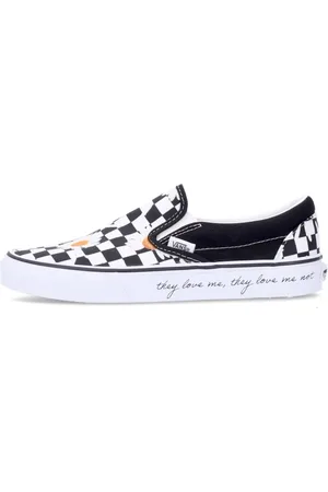Vans Sko, Dame, Flerfarvet, 36 1/2 EU, Klassisk Slip-On Love Me Love Me Not