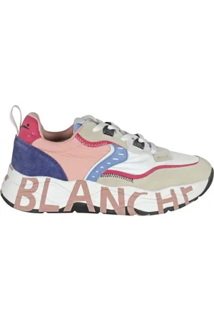 Voile blanche Sko, Dame, Flerfarvet, 36 EU, Suede, Suede Sneakers med Lærdetaljer