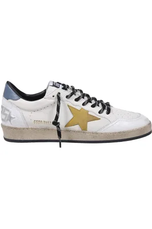 Golden Goose Sko, Herre, Hvid, 42 EU, Uld, Ball Star Sneakers