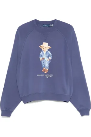 Ralph Lauren Sweathshirts & Hoodies, Dame, Blå, M, Blå Sweaters