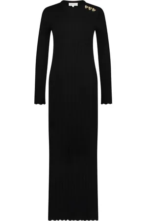 Fabienne Chapot Kjole, Dame, Sort, XL, Uld, Banda Dress