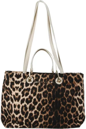 Lola Casademunt Taske, Dame, Flerfarvet, ONE SIZE, Læder, Dyremønster Shopper Taske med Kunstlæder