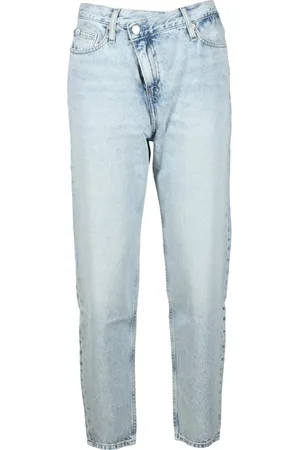 Calvin Klein Jeans, Dame, Blå, W30, Bomuld, Denim Jeans 100% Bomuld