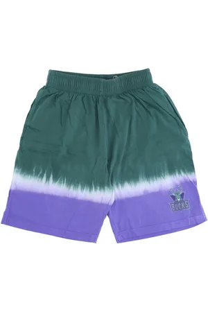 Mitchell & Ness Sport, Herre, Grøn, XL, Bomuld, NBA Tie Dye Basketball Shorts