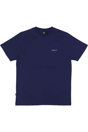 DOLLY NOIRE Top, Herre, Blå, XL, Bomuld, Sort Måne Tarot Tee Blå Herre T-shirt