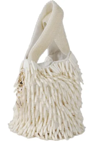 Lola Casademunt Taske, Dame, , ONE SIZE, Polyester, Elegant perlebesat håndtaske
