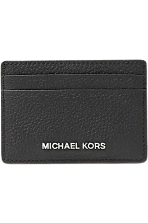 Michael Kors Tilbehør, Dame, Sort, ONE SIZE, Læder, Unisex Kortmappe