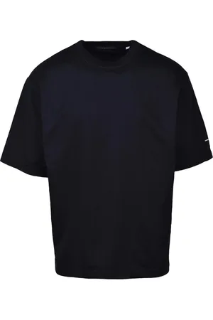 D.A. Daniele Alessandrini Top, Herre, Sort, S, Bomuld, Bomuld T-shirt
