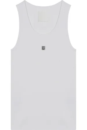 Givenchy Top, Dame, Hvid, L, Ærmeløs T-shirt i forskellige farver
