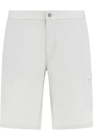 Boggi Milano Shorts, Herre, Grå, XL, Nylon, B Tech Stretch Nylon Bermuda Shorts