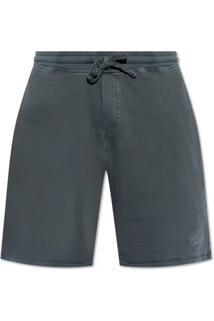 Woolrich Shorts, Herre, Blå, M, Bomuld, Shorts med broderet logo
