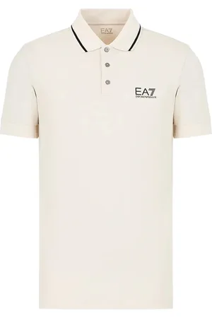 EA7 Top, Herre, , S, Bomuld, Rainy Day Polo Shirt med Logo