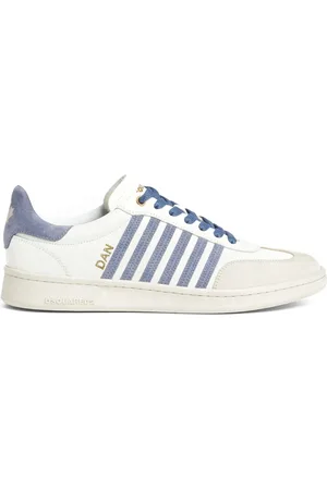Dsquared2 Sko, Herre, Hvid, 43 EU, Hvide flade sko