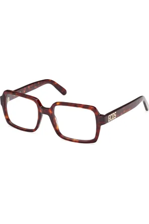 GCDS Tilbehør, unisex, Brun, 54 MM, Uld, Stilfulde Briller i Farve 052