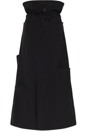 Y-3 Nederdel, Dame, Sort, L, Uld, Nederdel med adskillige lommer