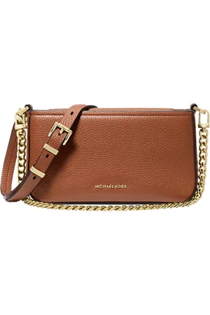 Michael Kors Taske, Dame, Brun, ONE SIZE, Uld, Stilfuld Crossbody Pouchette Bagage Taske