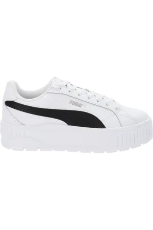 PUMA Sko, Dame, Hvid, 39 EU, Læder, Dame Sneakers i Imiteret Læder