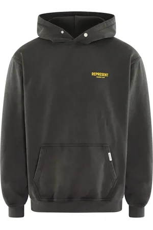 Represent Sweathshirts & Hoodies, Herre, Grå, S, Ejere Klub Hættetrøje