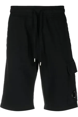 C.P. Company Shorts, Herre, Sort, L, Uld, Stilfulde lange shorts til mænd