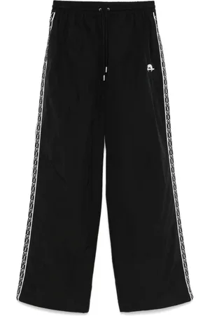 Marine Serre Bukser, Herre, Sort, L, Uld, Sorte bukser med side stribe detaljer