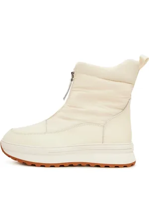 CESARE GASPARI Sko, Dame, , 39 EU, Vinter Varme Platform Støvler - Elfenben