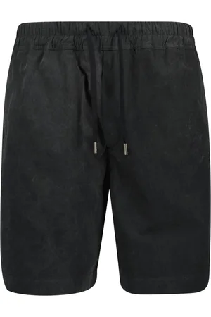 IRO Shorts, Herre, Sort, L, Bomuld, Sort Bomuldsshorts Maxe Kollektion 2025