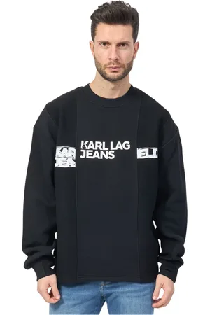Karl Lagerfeld Sweathshirts & Hoodies, Herre, Sort, L, Sweaters Sort