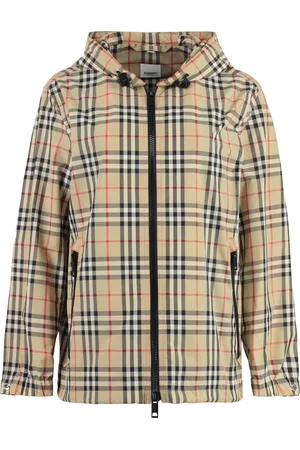 Burberry Jakke, Dame, Flerfarvet, XS, Uld, Frakker