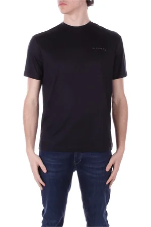 John Richmond Top, Herre, Sort, M, Bomuld, Logo Front T-shirts og Polos Sort