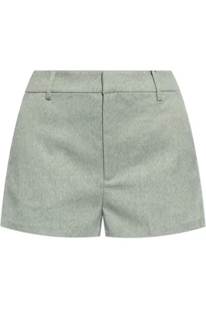 Gestuz Shorts, Dame, Blå, S, Uld, Bukser med folder