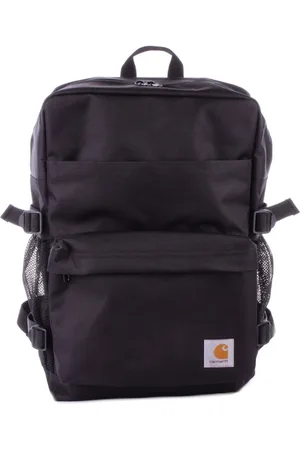 Carhartt Taske, Herre, Sort, ONE SIZE, Uld, Sort Logo Front Rygsæk Justerbare Stropper