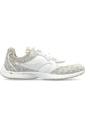 Michael Kors Sko, Dame, Hvid, 37 1/2 EU, Uld, Sneakers Riley