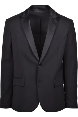 Dondup Jakke, Herre, Sort, L, Uld, Uld Blazer