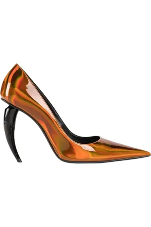 Roberto Cavalli Sko, Dame, , 40 EU, Holografisk Tiger Tand Stiletto Pumps