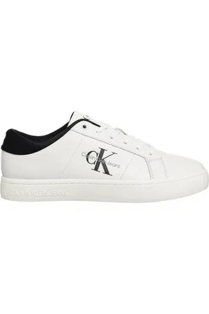 Calvin Klein Sko, Herre, Hvid, 40 EU, Læder, Læder Snøresko