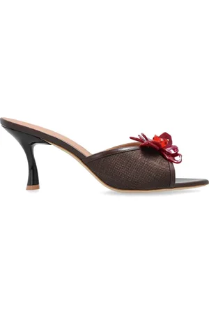 MALONE SOULIERS Sko, Dame, Brun, 37 EU, Læder, Hælede Mules Cyd