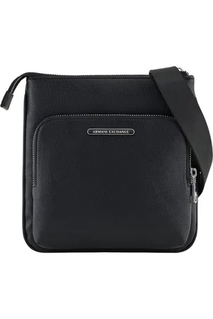 Armani Exchange Taske, Herre, Sort, ONE SIZE, Uld, Sort Eco-Læder Skuldertaske