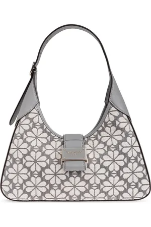 Kate Spade Taske, Dame, Grå, ONE SIZE, Uld, Skuldertaske Blomst