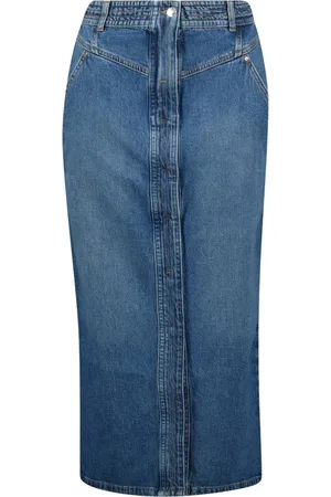 IRO Nederdel, Dame, Blå, S, Denim, Denim Nederdel Garice Forår-Sommer 2025
