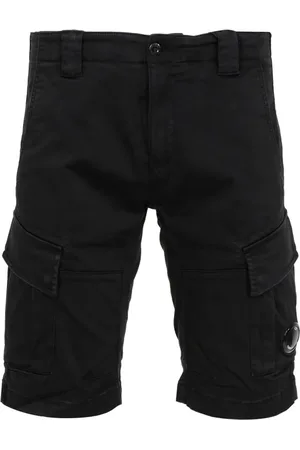 C.P. Company Shorts, Herre, Sort, S, Bomuld, Sort Cargo Bukser Stretch Bomuld Regular