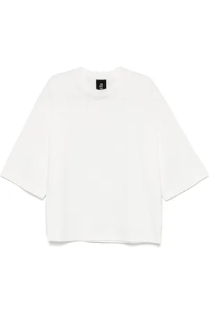 THOM KROM Top, Herre, Hvid, L, Hvide Crew Neck T-shirts og Polos
