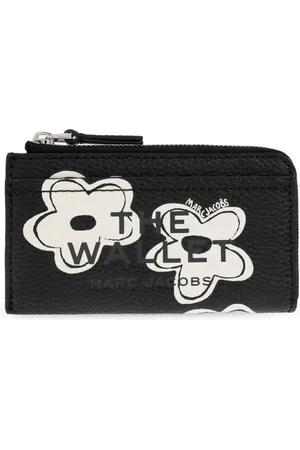 Marc Jacobs Tilbehør, Dame, Sort, ONE SIZE, Læder, Wallets & Cardholders