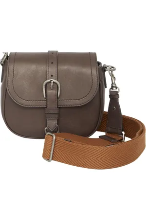 Golden Goose Taske, Dame, Brun, ONE SIZE, Uld, Brun Cross Body Taske - Lille Sally