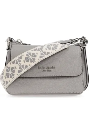 Kate Spade Taske, Dame, Grå, ONE SIZE, Uld, Skuldertaske Double Up