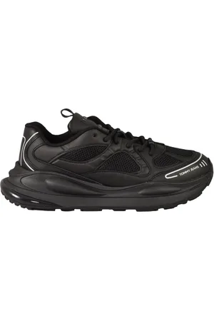 Tommy Hilfiger Sko, Dame, Sort, 40 EU, Uld, Mode Runner Sneakers