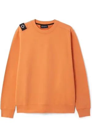 MA.STRUM Sweathshirts & Hoodies, Herre, , L, Uld, Guld Crew Sweatshirt
