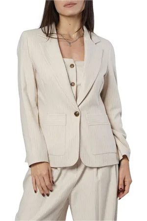 H2O Jakke, Dame, , 2XL, Stribet Hvid Jakke