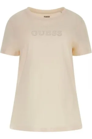 Guess Top, Dame, , M, Bomuld, Briana SS T-shirt Forår/Sommer