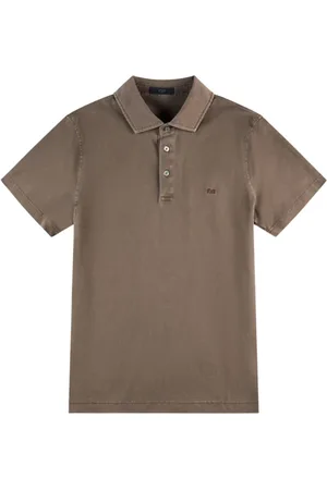 FAY Top, Herre, Brun, M, Brun T-shirts og Polos