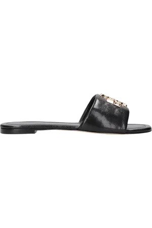 Tory Burch Sko, Dame, Sort, 36 EU, Læder, Sort Tassel Lav Top Sneakers